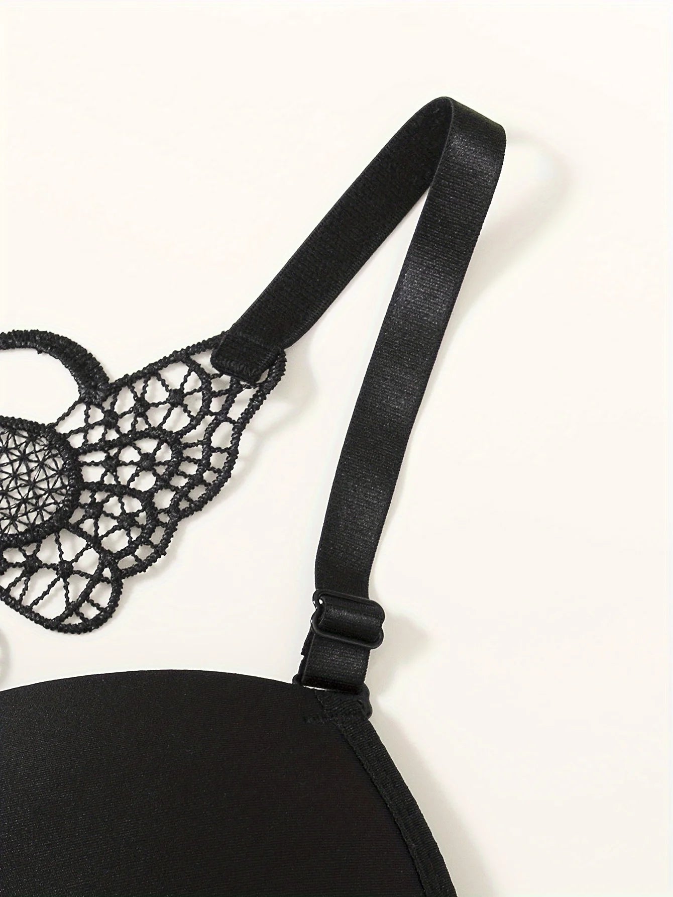 1 Piece Lace Stitching Bra