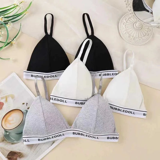 Sexy Women Bra Wire Free Brassiere Push Up